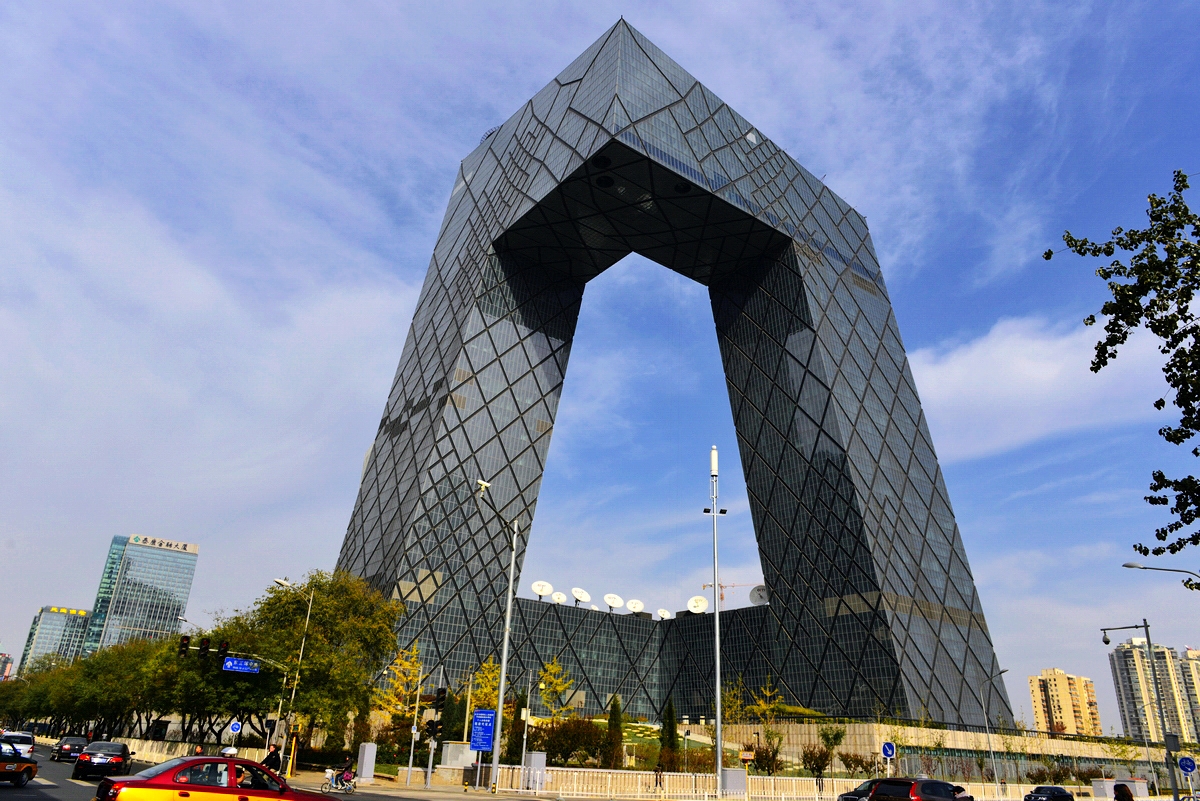 上海大裤衩建筑图片